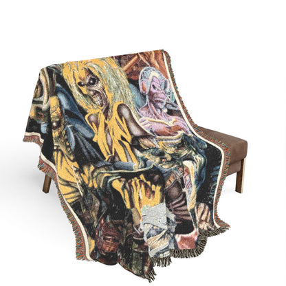 Iron Maiden Eddie Collection Woven Blanket