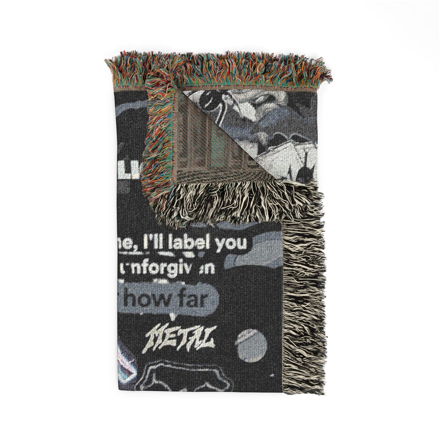 Metallica And Justice For All Woven Blanket