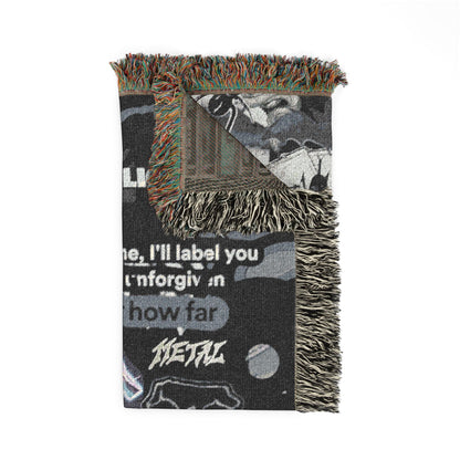 Metallica And Justice For All Woven Blanket