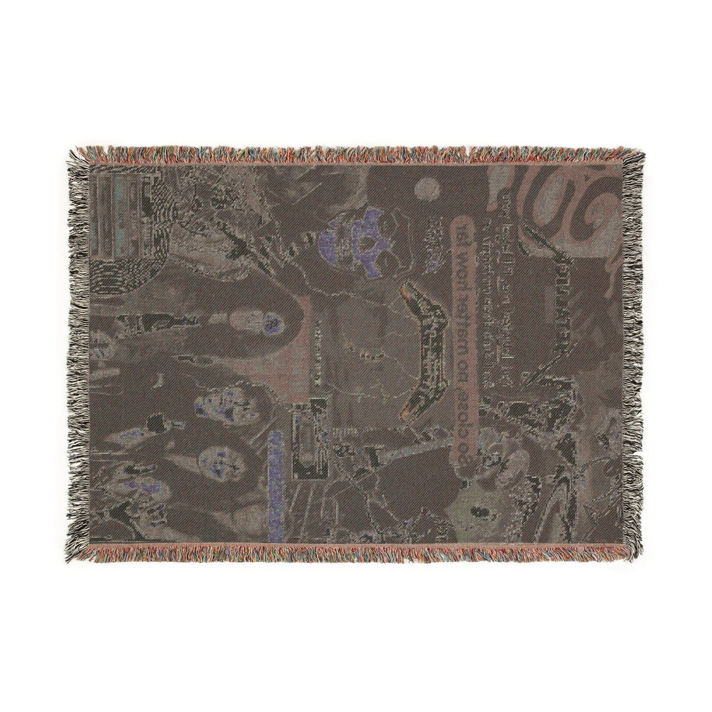 Metallica And Justice For All Woven Blanket