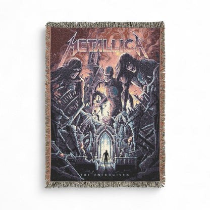 Metallica Master of Puppets Woven Blanket