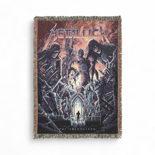 Metallica Master of Puppets Woven Blanket