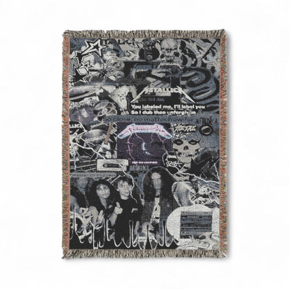 Metallica And Justice For All Woven Blanket