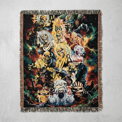 Handmade Iron Maiden Blankets